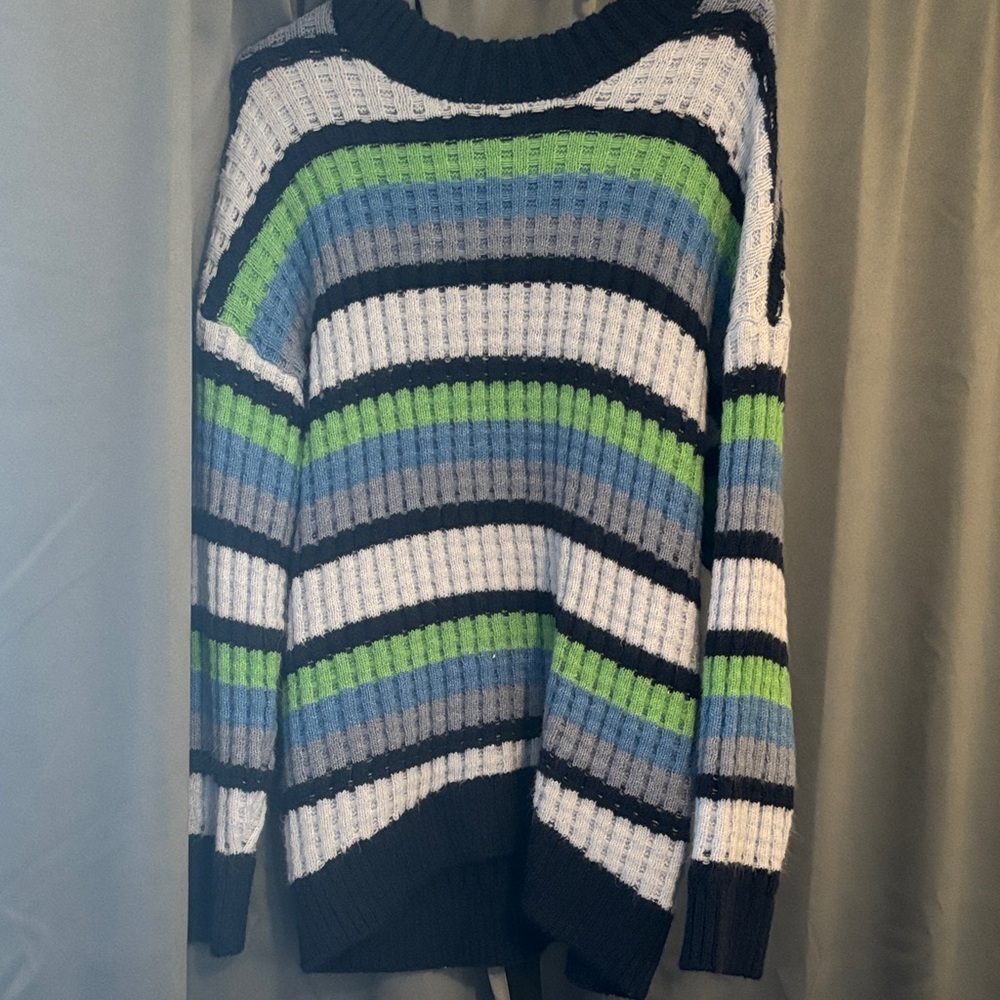 SO Multicolor Striped Sweater